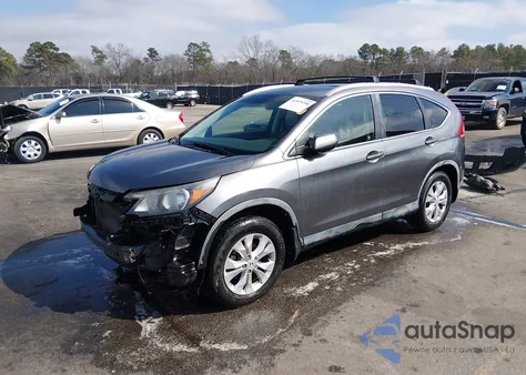 2012 Honda Cr-V Ex-L from USA, damaged, VIN JHLRM4H74CC006443